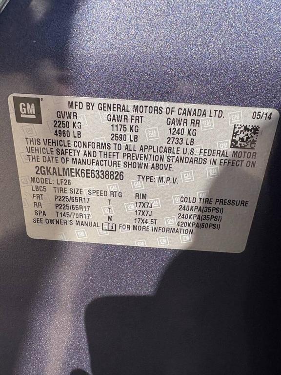 used 2014 GMC Terrain car, priced at $6,877