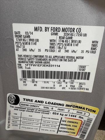 used 2014 Ford F-150 car, priced at $9,997