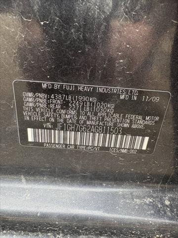 used 2010 Subaru Impreza car, priced at $8,488