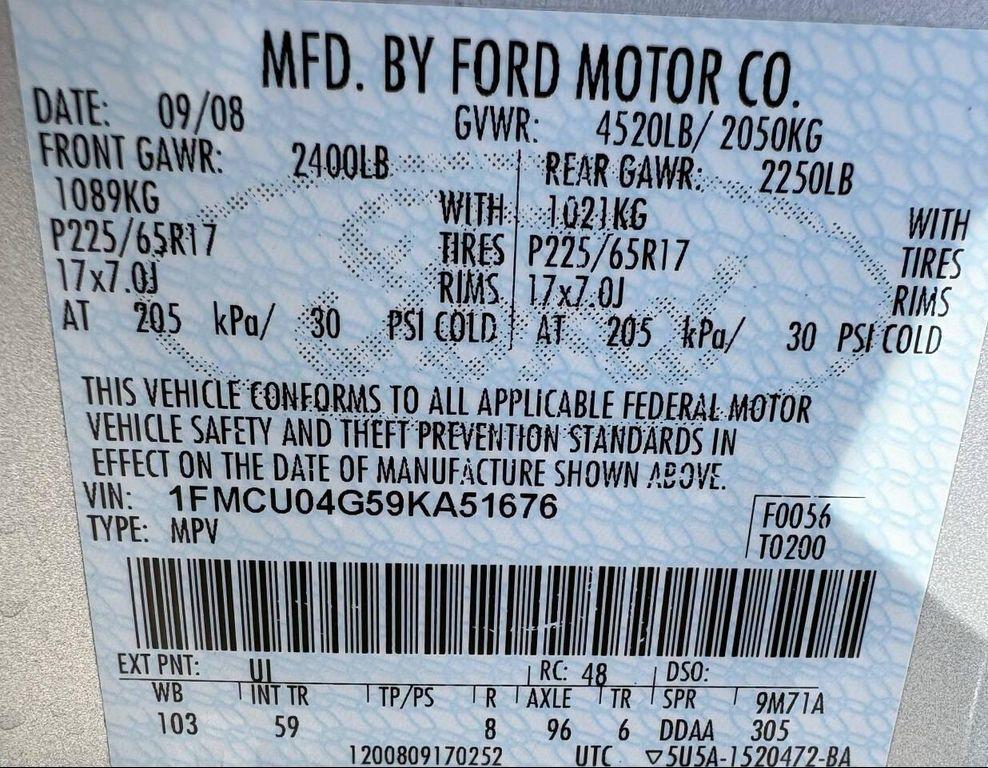 used 2009 Ford Escape car, priced at $5,767