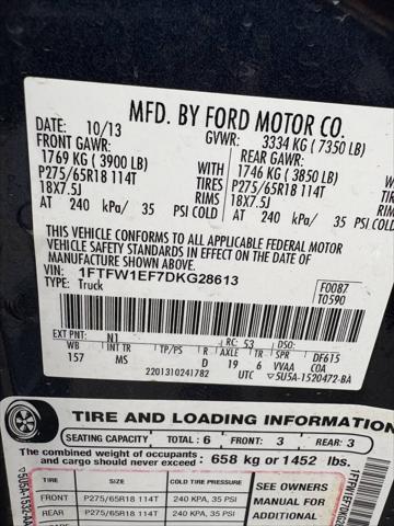 used 2013 Ford F-150 car, priced at $9,997