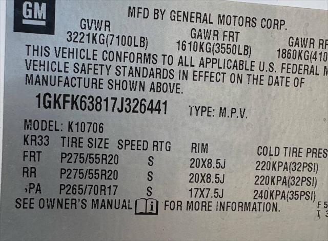 used 2007 GMC Yukon car, priced at $6,998
