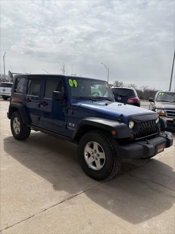 used 2009 Jeep Wrangler Unlimited car, priced at $9,988