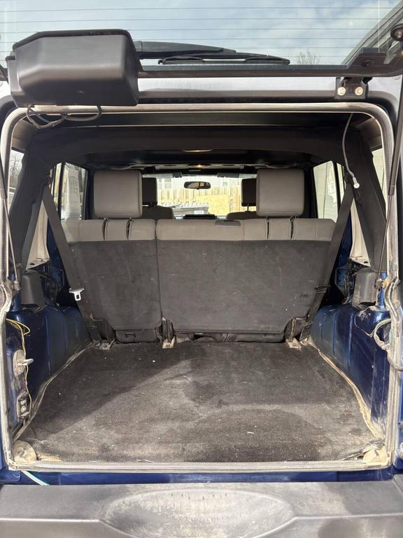 used 2009 Jeep Wrangler Unlimited car, priced at $9,988