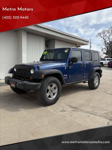 used 2009 Jeep Wrangler Unlimited car, priced at $9,988