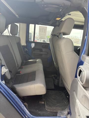 used 2009 Jeep Wrangler Unlimited car, priced at $9,988