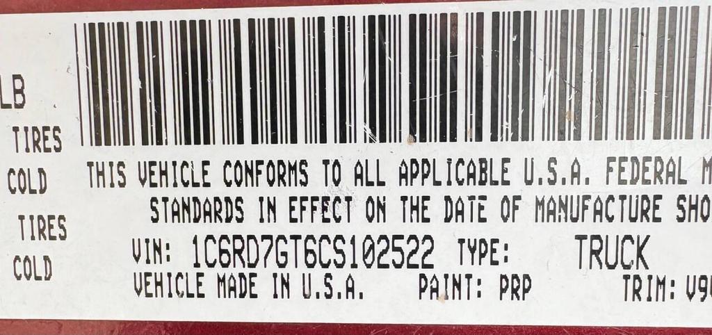used 2012 Ram 1500 car, priced at $8,887