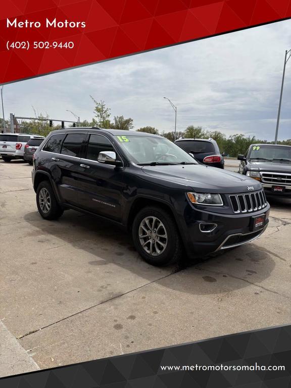 used 2015 Jeep Grand Cherokee car, priced at $11,447