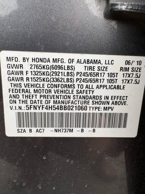 used 2011 Honda Pilot car, priced at $6,822