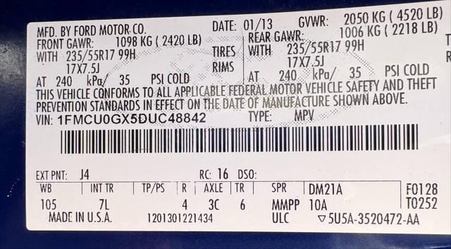 used 2013 Ford Escape car, priced at $6,488