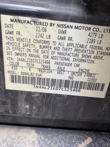 used 2007 Nissan Altima car, priced at $2,998