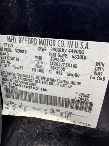 used 2003 Ford F-350 car, priced at $6,997