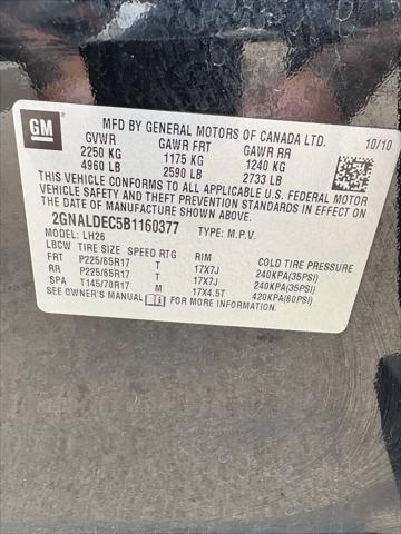 used 2011 Chevrolet Equinox car, priced at $4,998