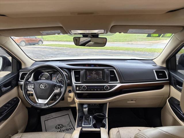 used 2017 Toyota Highlander car, priced at $17,638