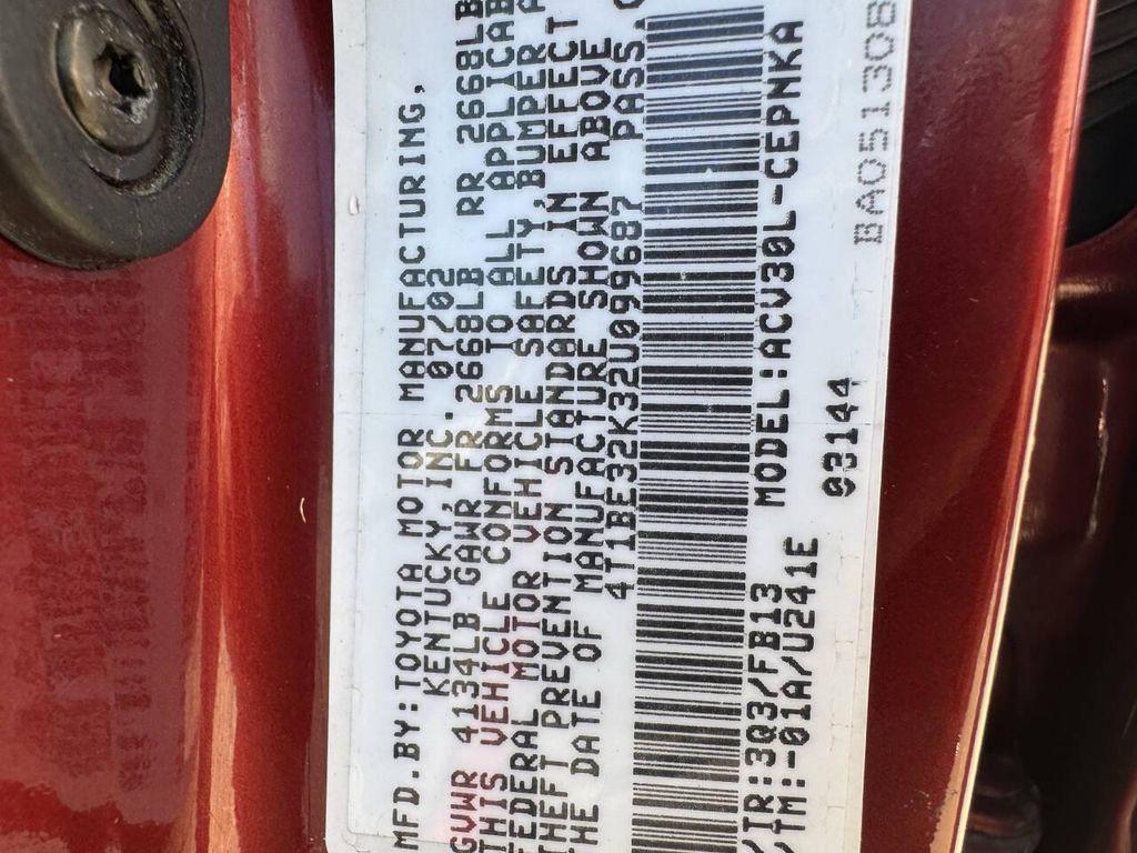 used 2002 Toyota Camry car, priced at $5,995