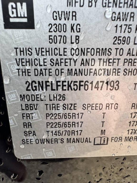 used 2015 Chevrolet Equinox car, priced at $6,777