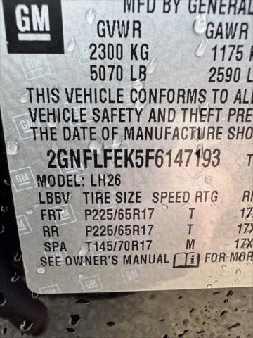 used 2015 Chevrolet Equinox car, priced at $6,777