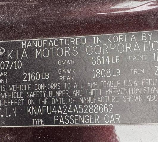 used 2010 Kia Forte car, priced at $2,998