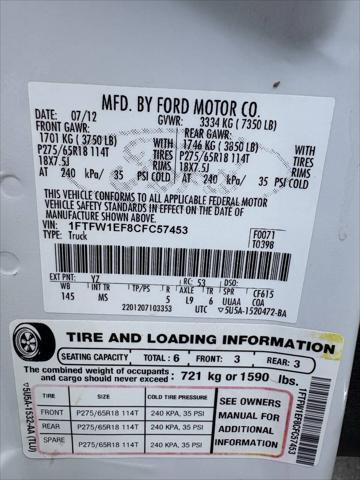 used 2012 Ford F-150 car, priced at $9,998