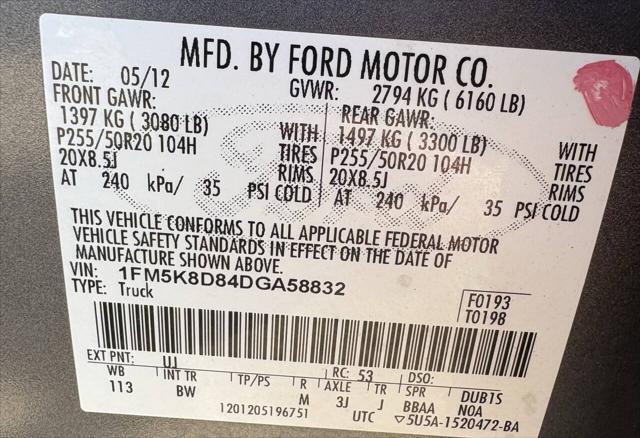 used 2013 Ford Explorer car, priced at $9,998