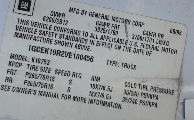 used 1997 Chevrolet 1500 car, priced at $6,997