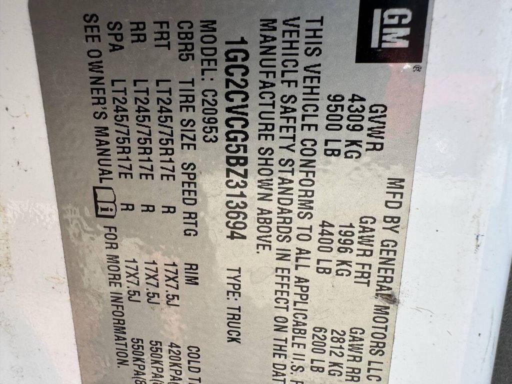 used 2011 Chevrolet Silverado 2500 car, priced at $7,433