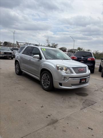 used 2012 GMC Acadia car, priced at $7,882