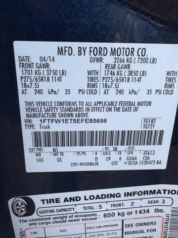 used 2014 Ford F-150 car, priced at $9,968