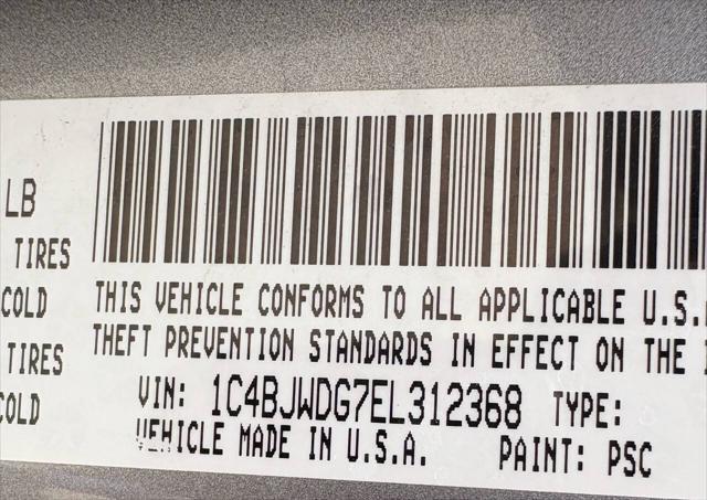 used 2014 Jeep Wrangler Unlimited car, priced at $14,446