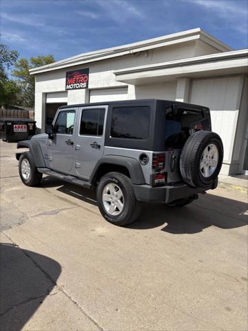 used 2014 Jeep Wrangler Unlimited car, priced at $14,446