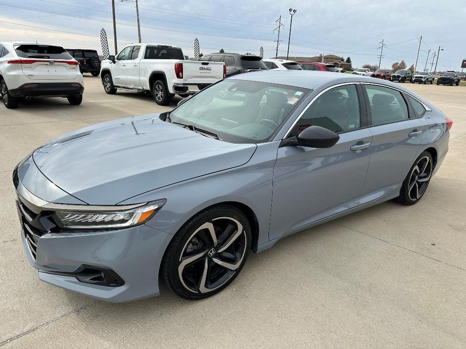 used 2021 Honda Accord car, priced at $23,831