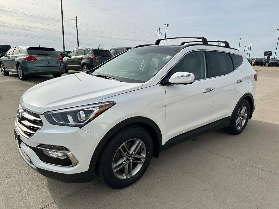 used 2018 Hyundai Santa Fe Sport car, priced at $15,480