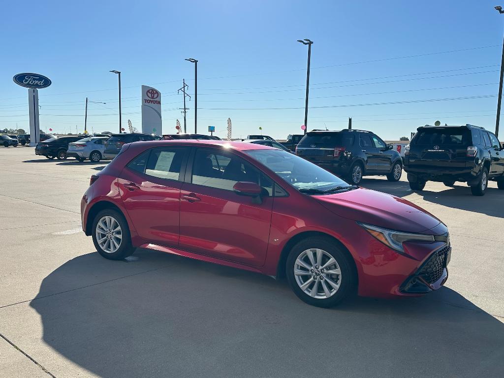 used 2023 Toyota Corolla Hatchback car, priced at $23,895