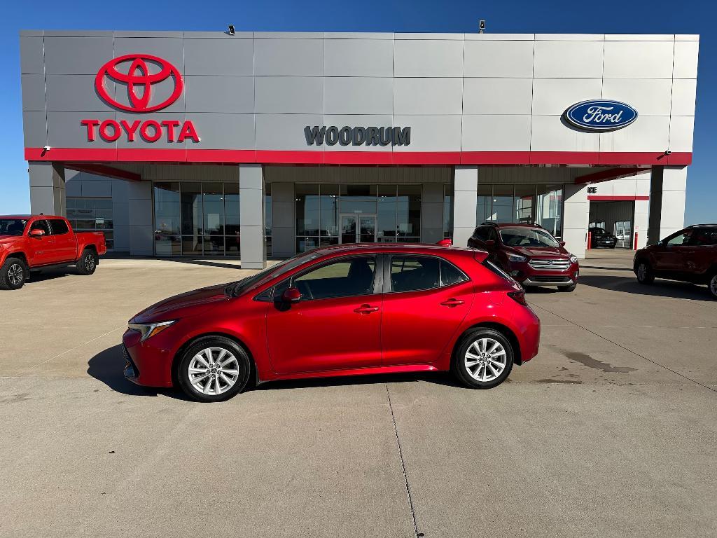 used 2023 Toyota Corolla Hatchback car, priced at $23,895