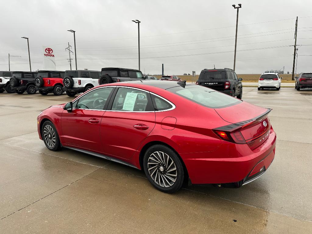 used 2021 Hyundai Sonata Hybrid car, priced at $19,489