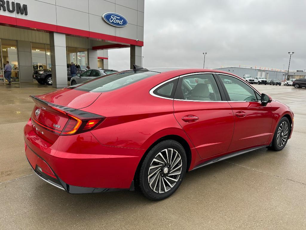 used 2021 Hyundai Sonata Hybrid car, priced at $19,489