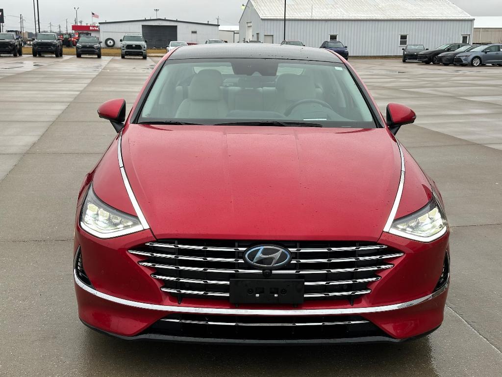 used 2021 Hyundai Sonata Hybrid car, priced at $19,489