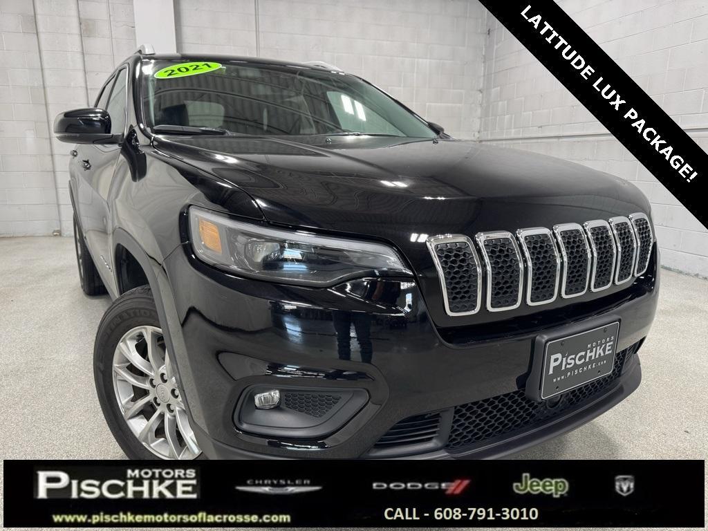 used 2021 Jeep Cherokee car, priced at $24,597