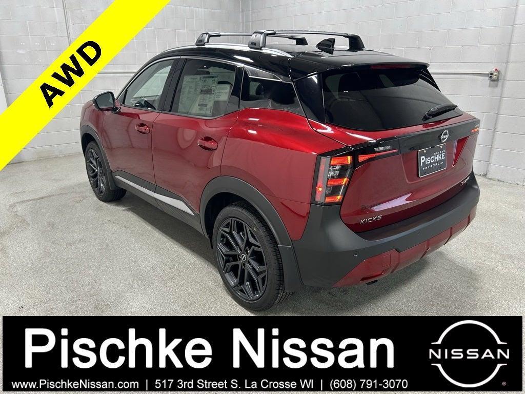new 2025 Nissan Kicks car, priced at $32,800
