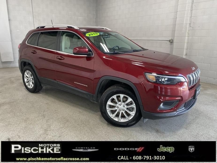 used 2019 Jeep Cherokee car, priced at $16,488