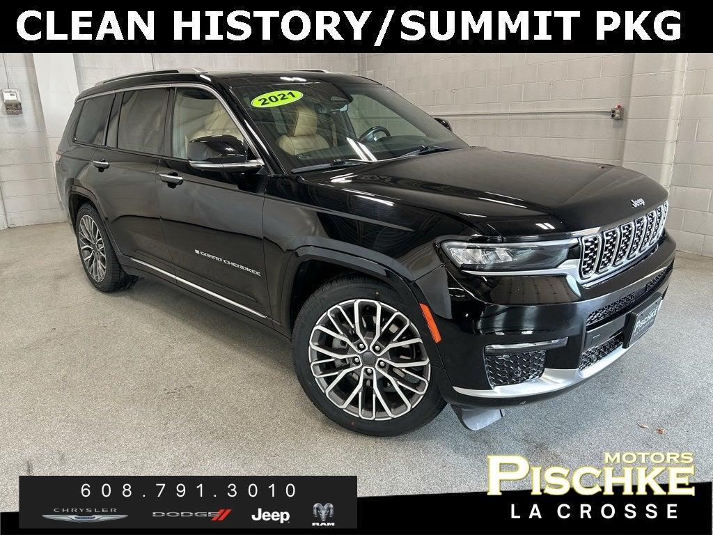 used 2021 Jeep Grand Cherokee L car, priced at $33,990