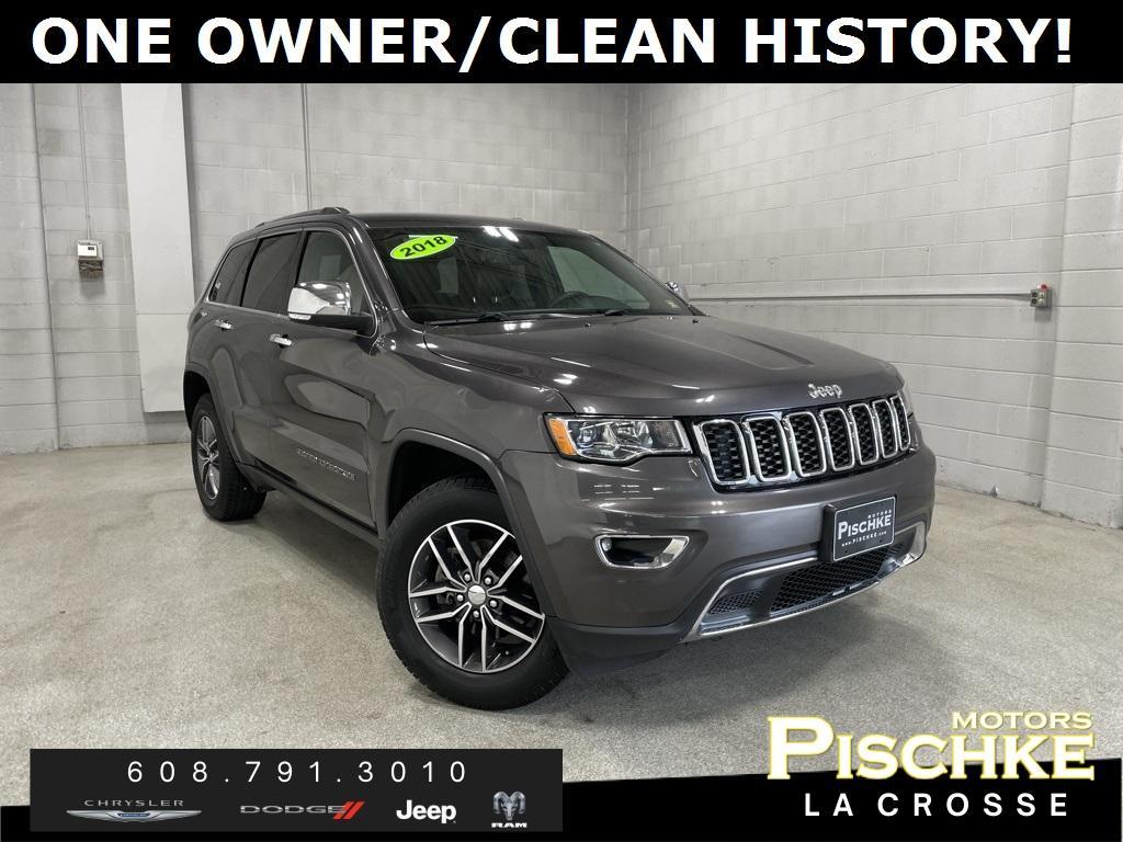 used 2018 Jeep Grand Cherokee car, priced at $17,490