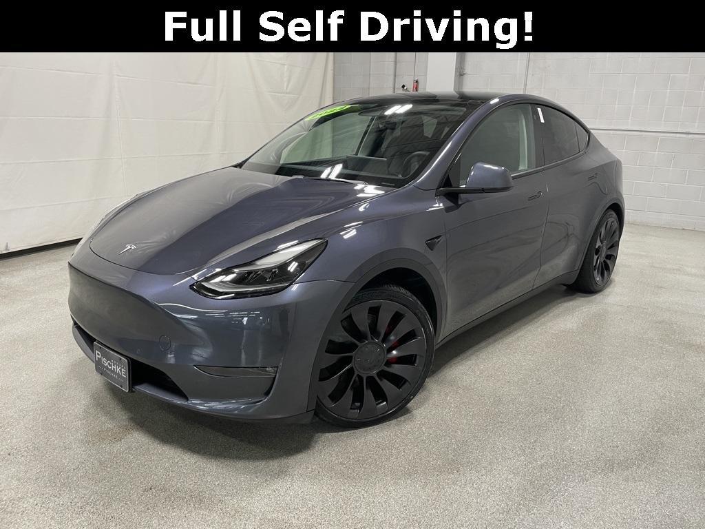 used 2022 Tesla Model Y car, priced at $35,990