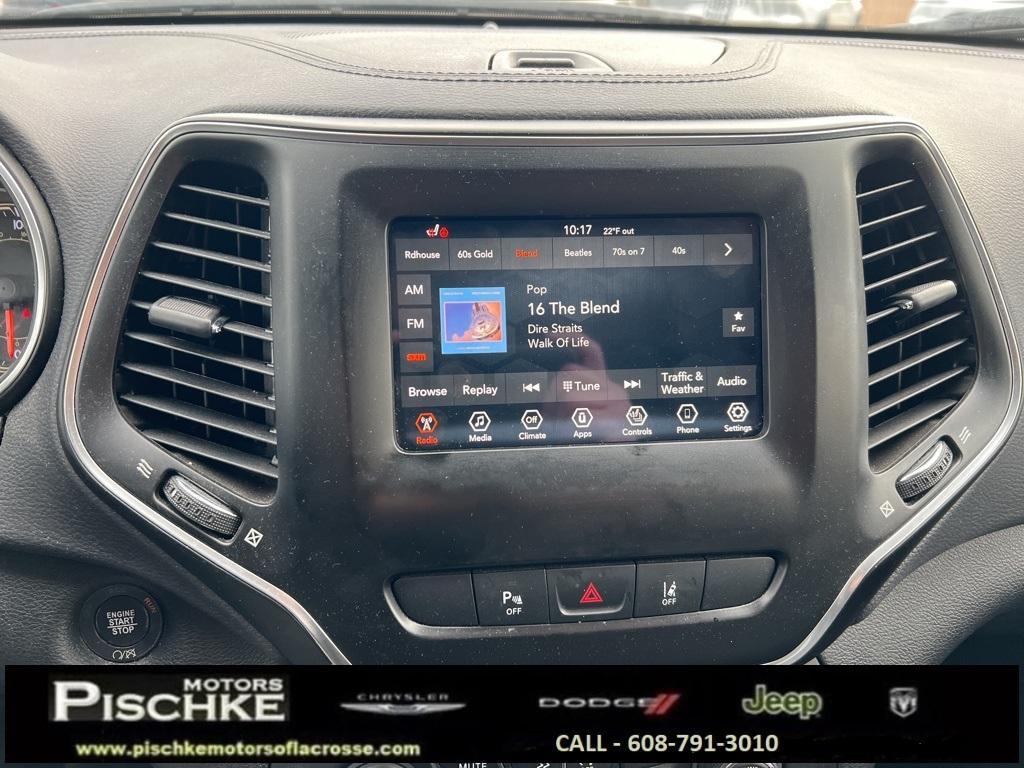 used 2021 Jeep Cherokee car, priced at $17,990