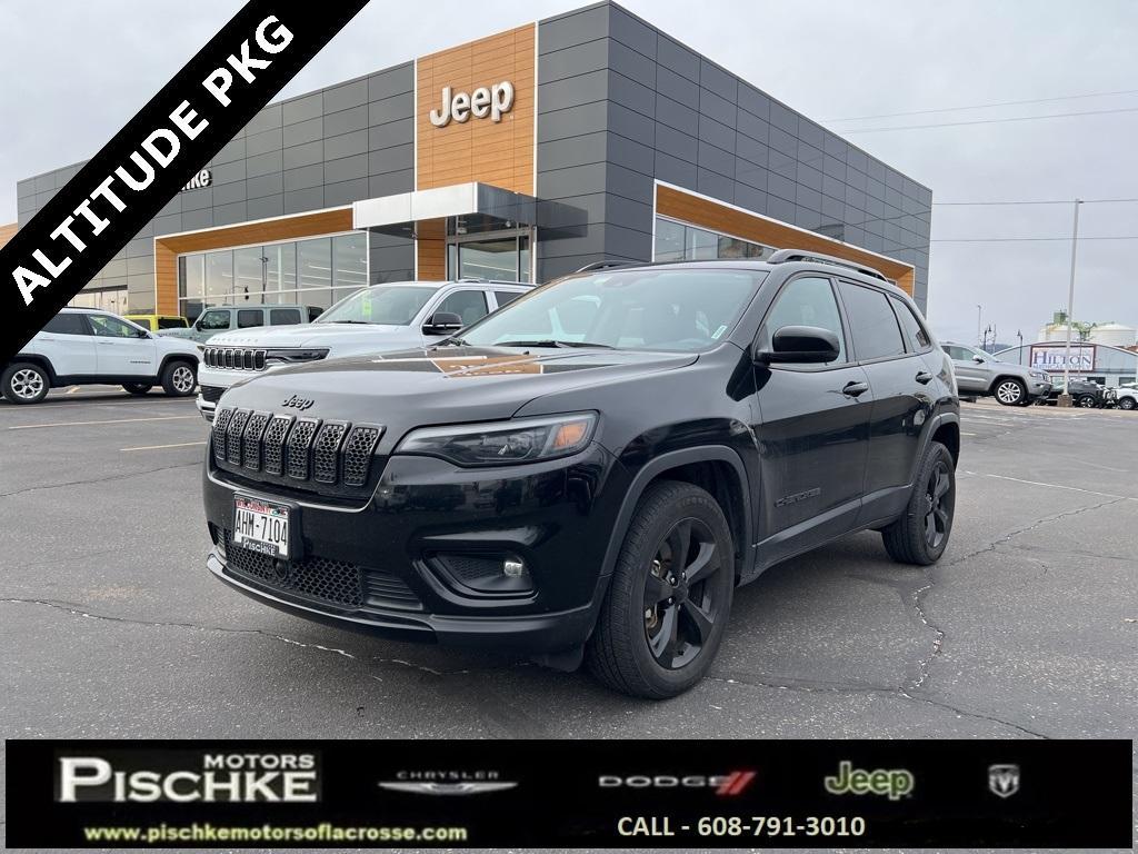 used 2021 Jeep Cherokee car, priced at $17,990