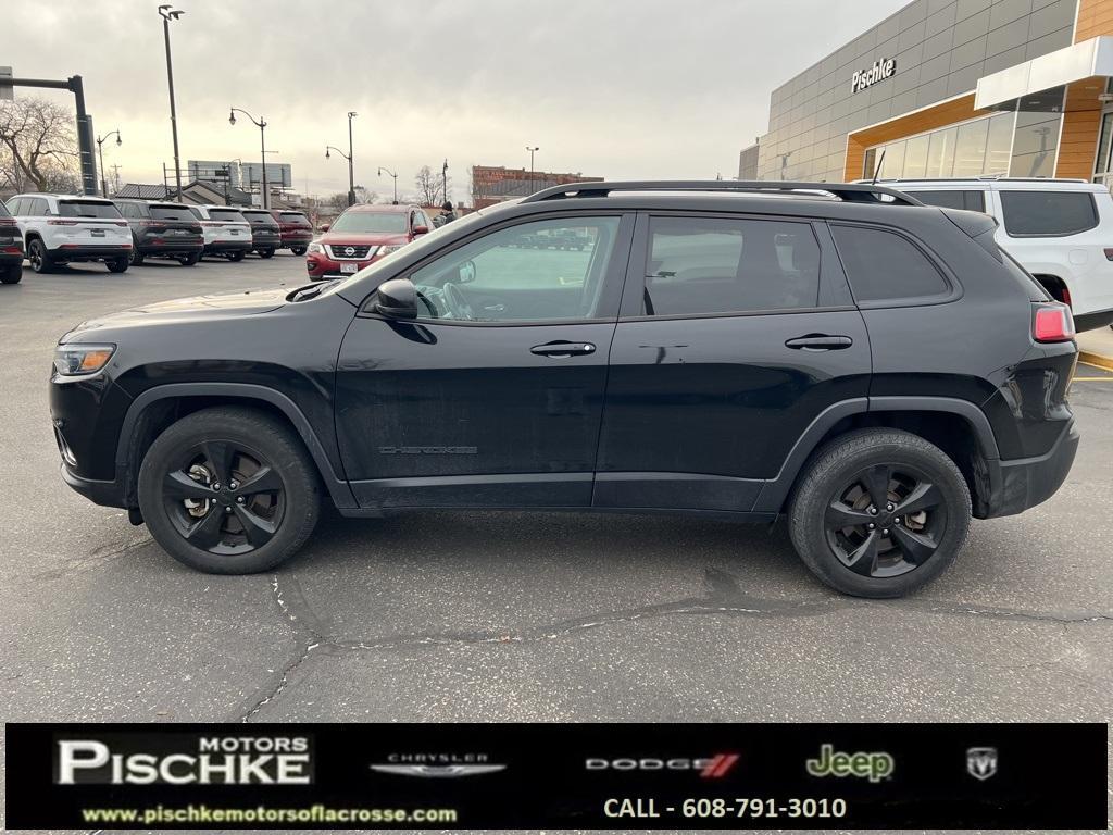 used 2021 Jeep Cherokee car, priced at $17,990