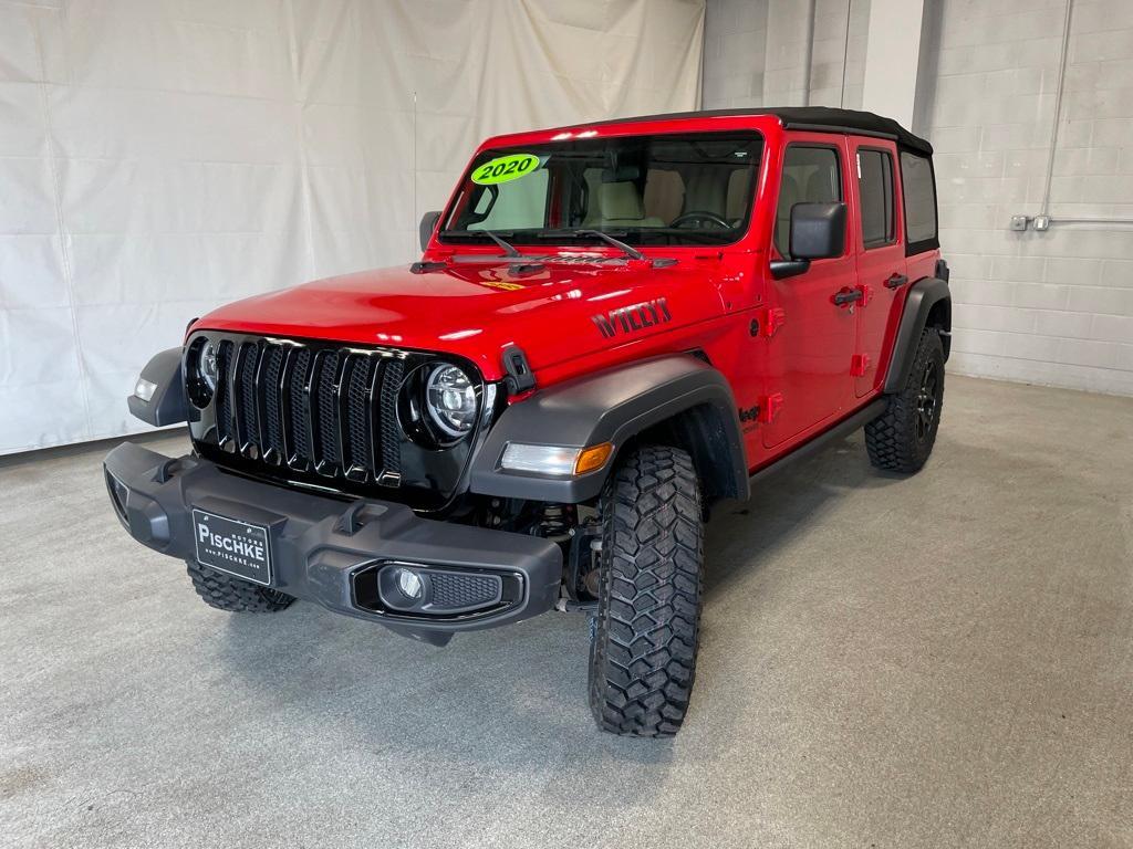 used 2020 Jeep Wrangler Unlimited car, priced at $28,990