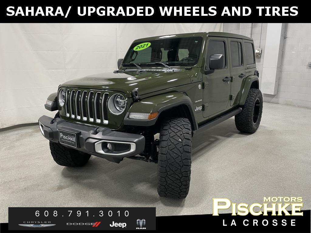 used 2021 Jeep Wrangler Unlimited car, priced at $35,988