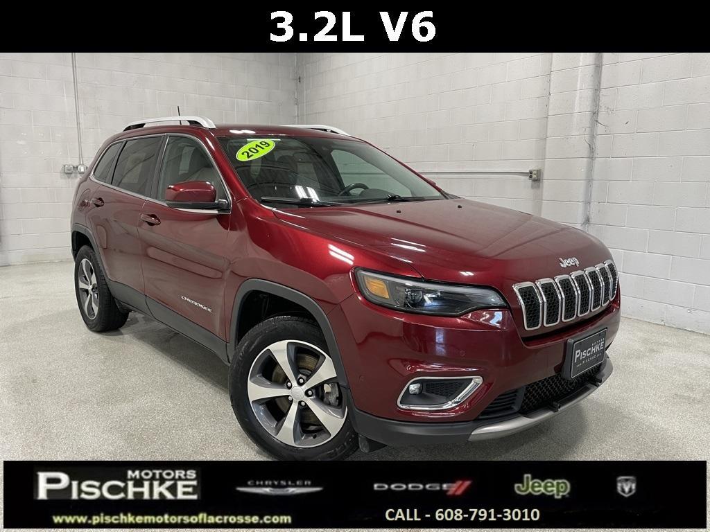 used 2019 Jeep Cherokee car, priced at $17,490