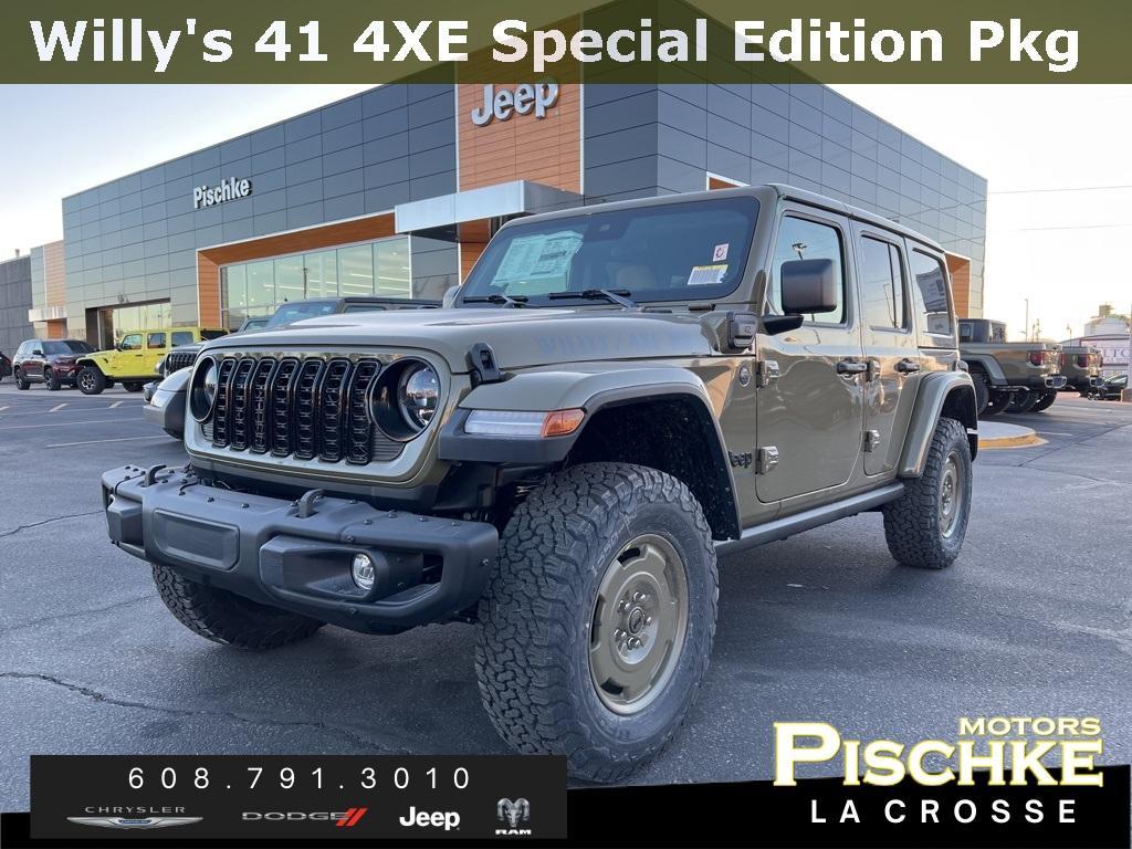 new 2025 Jeep Wrangler 4xe car